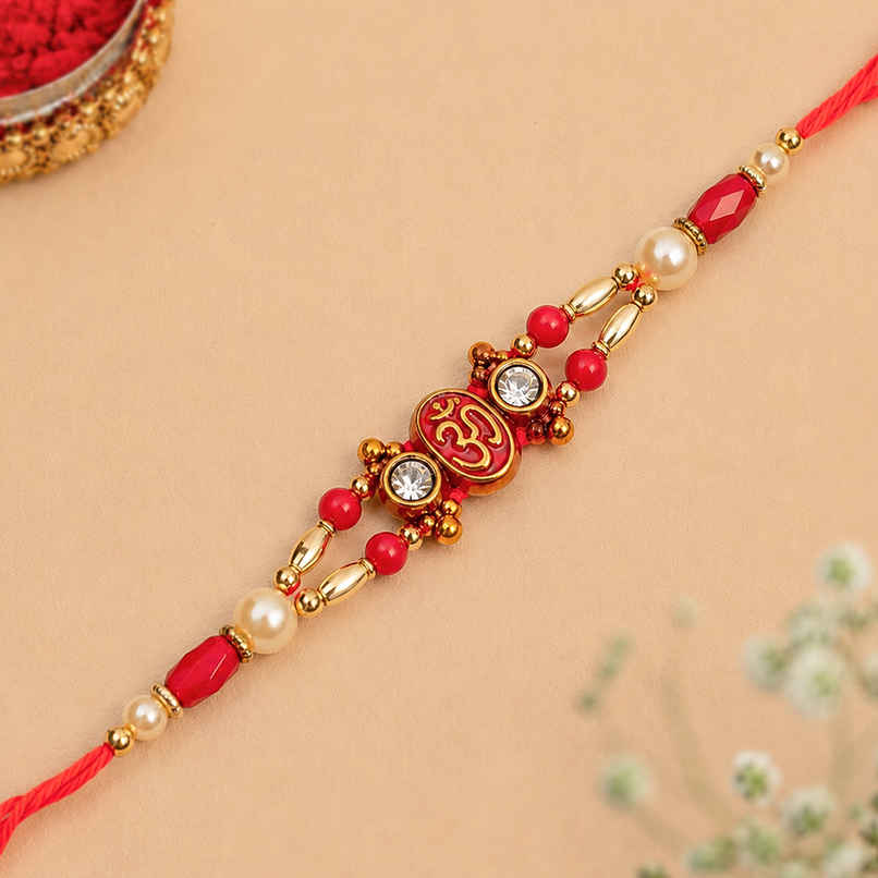 Rakhi for Brother | Om | Religious | Pack of 1 | Shree Rakhi Rakhi for Brother | Om | Religious | Pack of 1 | Shree Rakhi