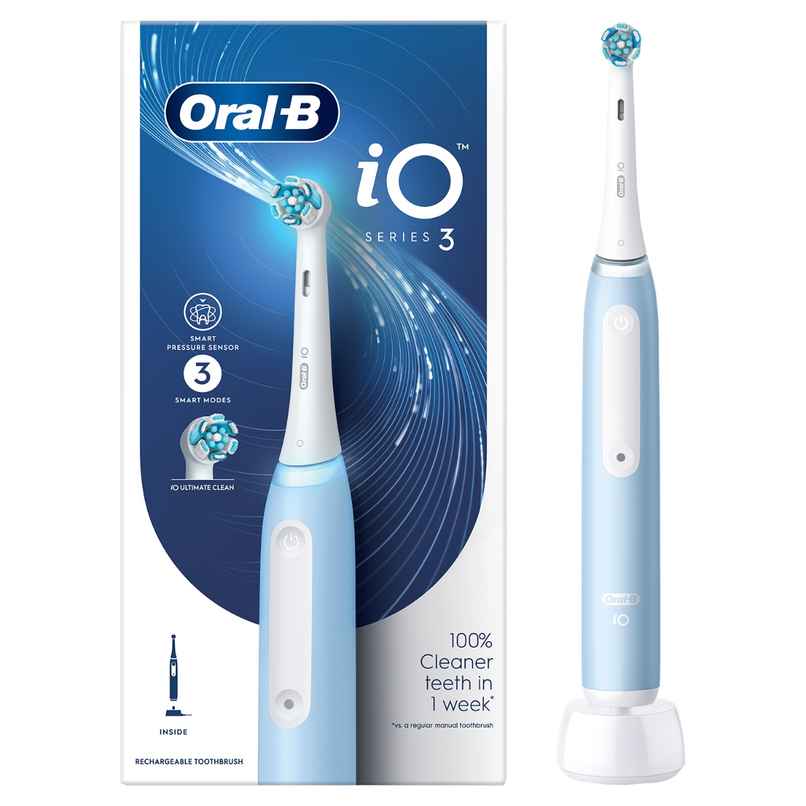 Oral B iO3 Ultimate Electric Toothbrush 3 Smart Modes Pressure Sensor