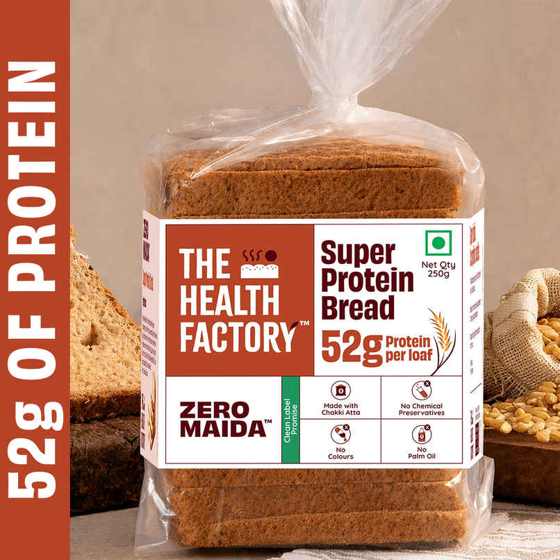The Health Factory Zero Maida Super Protein Bread The Health Factory Zero Maida Super Protein Bread