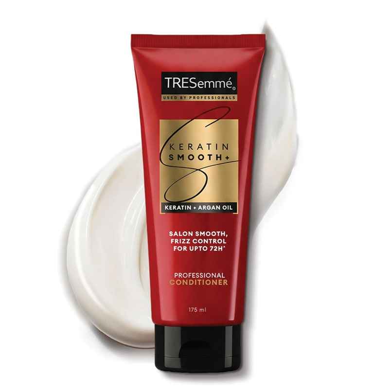 TRESemme Keratin Smooth Anti-Frizz Conditioner with Keratin & Argan Oil for Dry Frizzy Hair TRESemme Keratin Smooth Anti-Frizz Conditioner with Keratin & Argan Oil for Dry Frizzy Hair