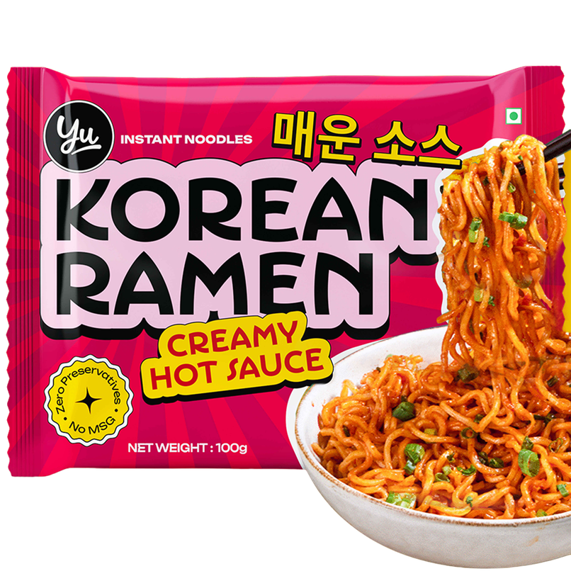 Yu Creamy Hot Sauce - Korean Ramen Noodles