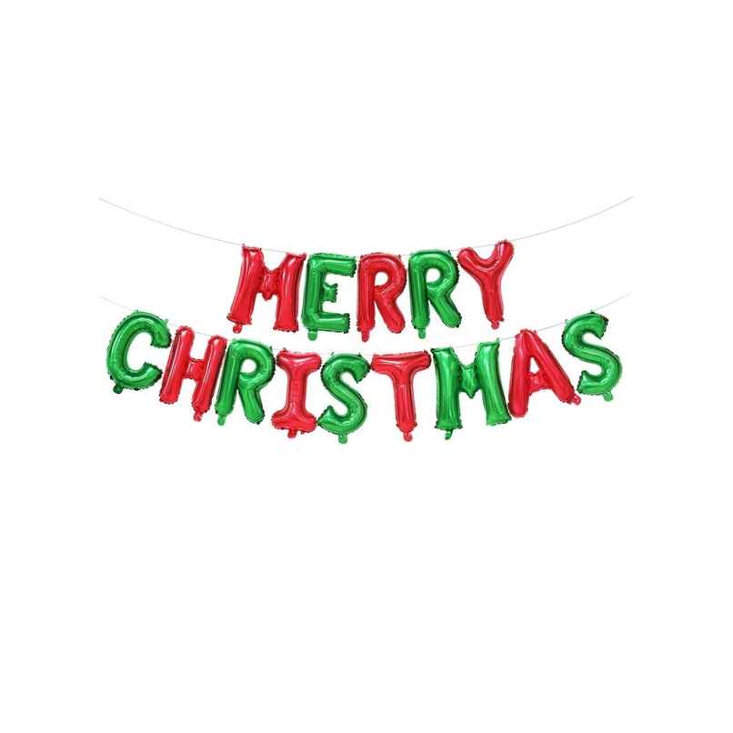 Merry Christmas Foil Balloon | Party Decoration | Picfest Merry Christmas Foil Balloon | Party Decoration | Picfest