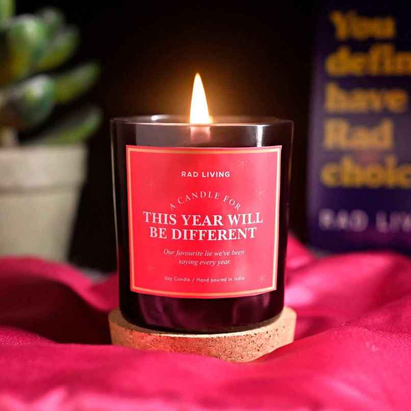 Rad Living This Year Will Be Different | Saltwater Sea musk Scented Rad Living This Year Will Be Different | Saltwater Sea musk Scented