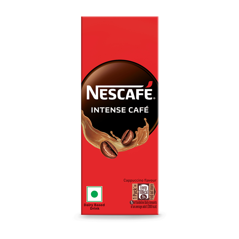 Nescafe Ready To Drink Coffee Flavoured Milk Intense Cafe Cappucino Cold Coffee