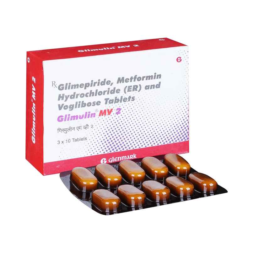 Glimulin MV 2 Tablet ER
