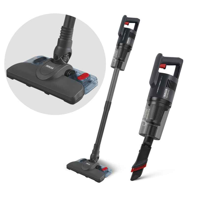 INALSA Vacuum Cleaner Ozoy Mop Plus, 800 W, 16 KPA Suction,5 Level Efficient Filtration