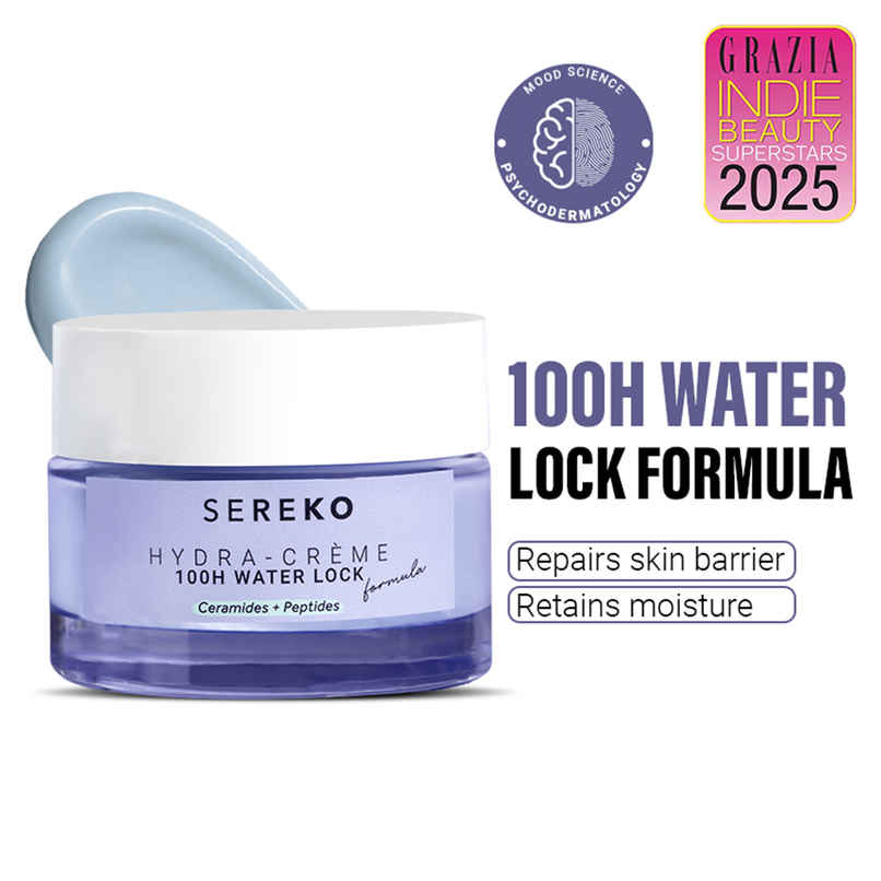SEREKO HydraCreme 100H Water Lock Formula Ceramides&Peptides Barrier Repair Moisturizer