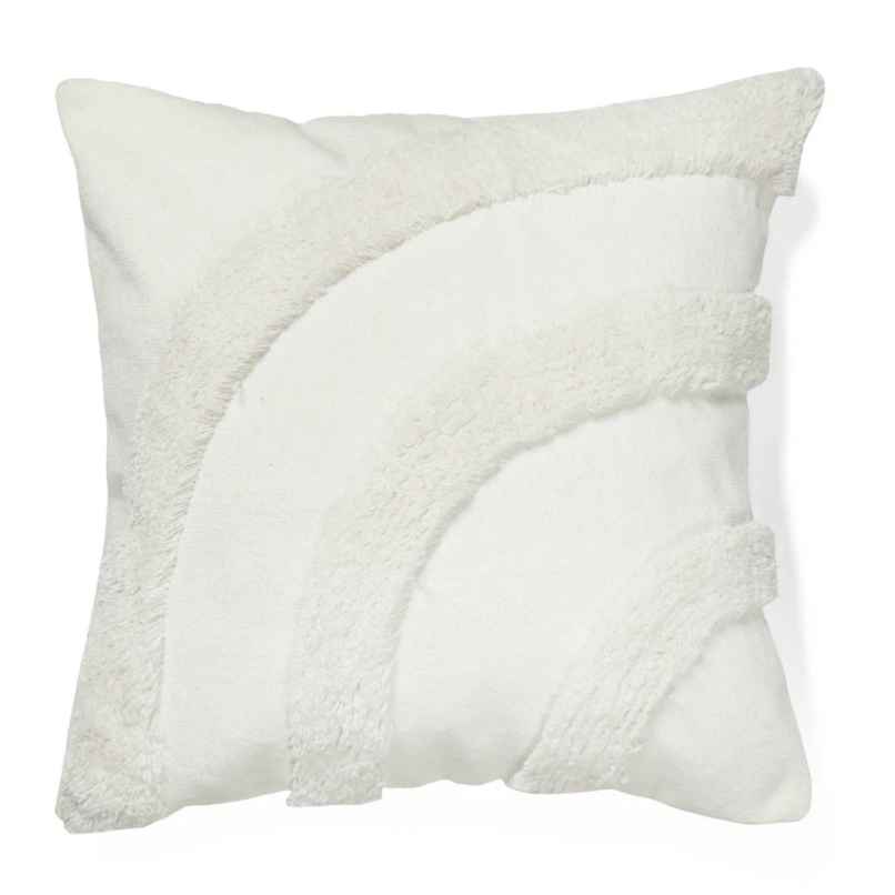 Sashaa World Cotton Cushion Cover | White