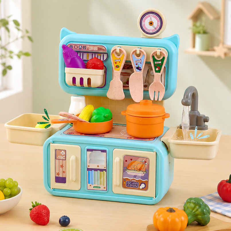 Toytale Dream Kitchen Set Small | Kids & Girls Cooking Play Set | Birthday Gift for Kids 3+ Toytale Dream Kitchen Set Small | Kids & Girls Cooking Play Set | Birthday Gift for Kids 3+