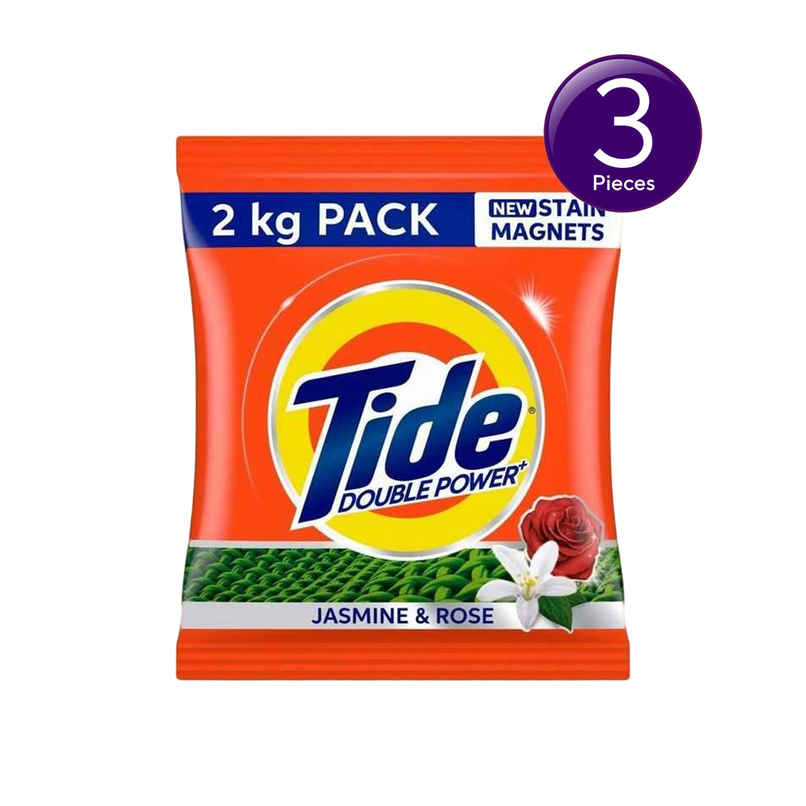 Tide Plus Jasmine & Rose Detergent Powder Combo  