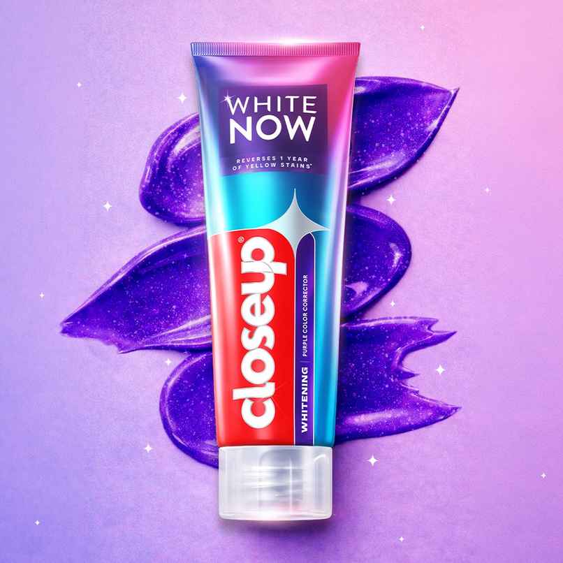 Closeup White Now - Purple Color Corrector Toothpaste Closeup White Now - Purple Color Corrector Toothpaste