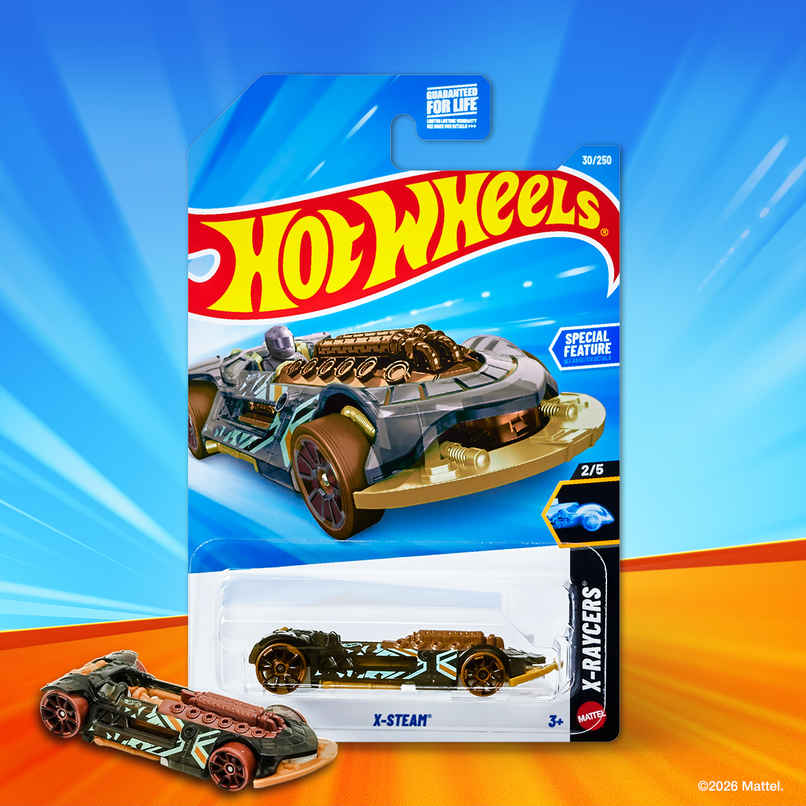 Hot Wheels Worldwide Basic HW XSteam Car Toy for Kids & Collectors Hot Wheels Worldwide Basic HW XSteam Car Toy for Kids & Collectors