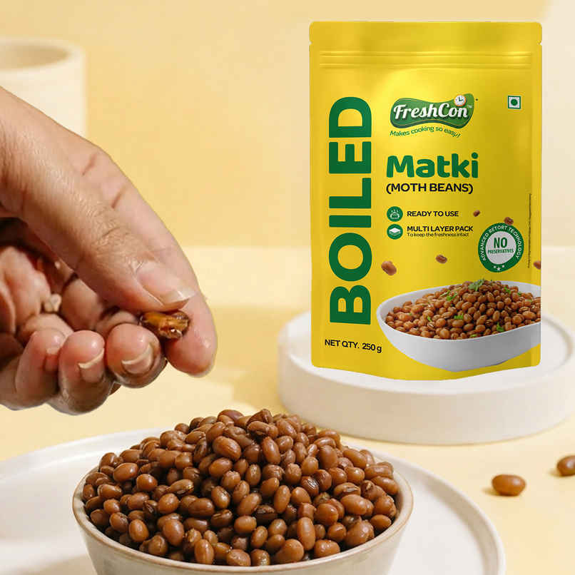 Freshcon Boiled Matki | Moth Beans Freshcon Boiled Matki | Moth Beans