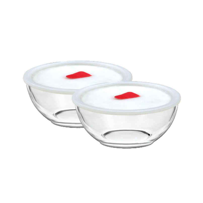 Cuba Mixing Bowl With Lid | 1000 ml | Set Of 2