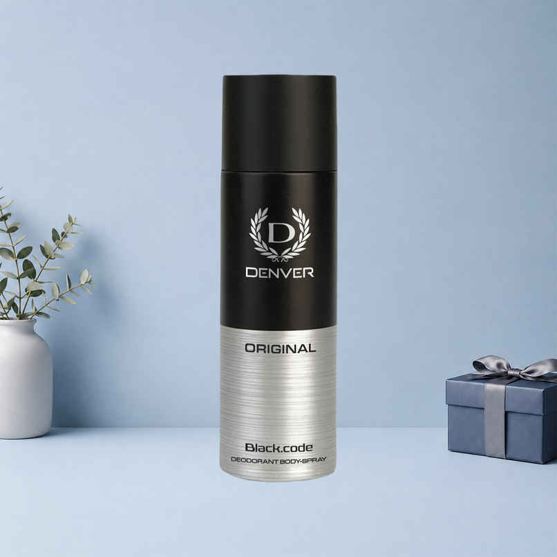 Denver Black Code Deo | Long Lasting Deodorant Body Spray For Men Denver Black Code Deo | Long Lasting Deodorant Body Spray For Men