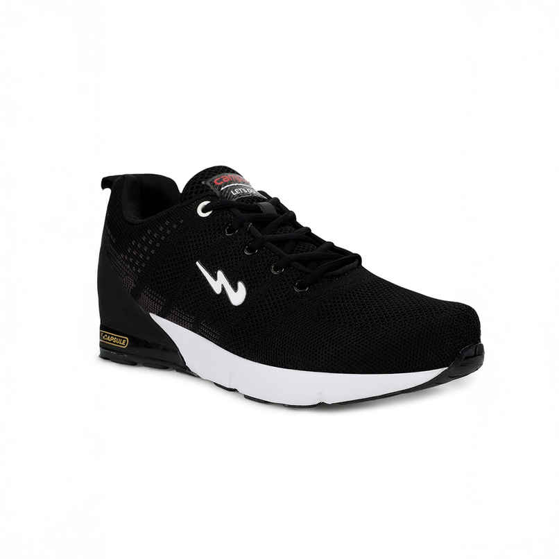 Campus Syrus Black Grey Men's Running Shoes - UK 7 Campus Syrus Black Grey Men's Running Shoes - UK 7