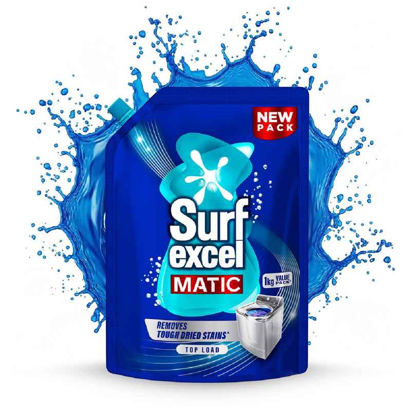 Surf Excel Matic Liquid Detergent | Powerful Cleaning | For Top Load Washing Machines