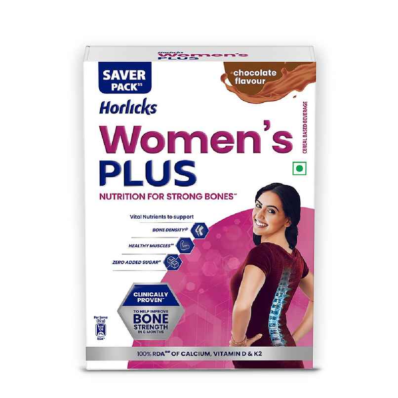 Horlicks Women's Plus Chocolate Drink Mix Horlicks Women's Plus Chocolate Drink Mix