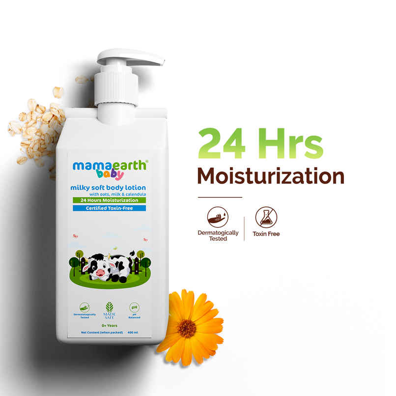 Mamaearth Milky Soft Body Lotion For Babies
