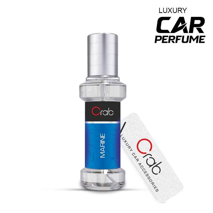 Crab Premium Marine Fragrance Spray | Long-Lasting Car Perfume Freshener | Home, Office & Vehicles