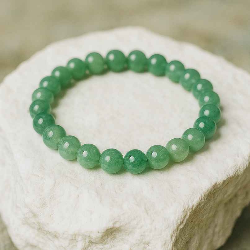 Astroyogi Samridhi Bracelet (Green Aventurine) | Natural Gemstones | Pack of 1