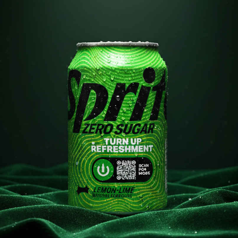 Sprite Lemon-Lime Zero Sugar Soft Drink Can