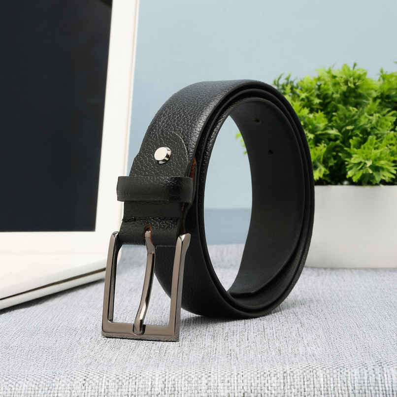 Teakwood Men's Leathers Belt | Black - 40 in Teakwood Men's Leathers Belt | Black - 40 in