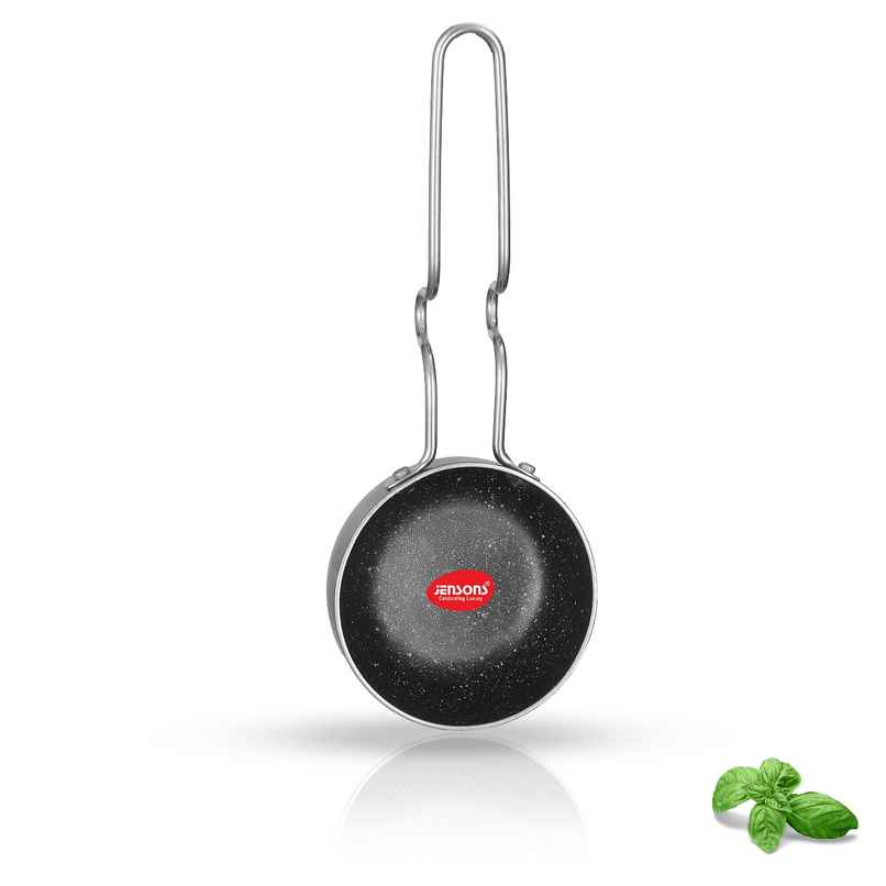 Jensons Cuisine Non Stick | Non - Induction Tadka Pan 11 cm
