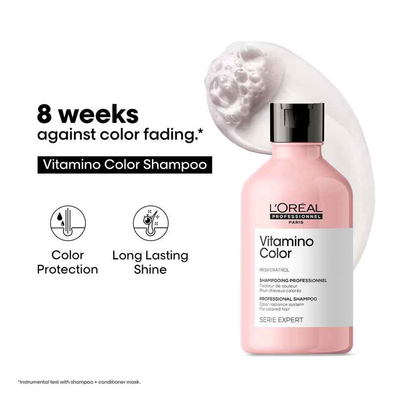 L'Oreal Professionnel Vitamino Color Shampoo for Color Protection With Resveratrol
