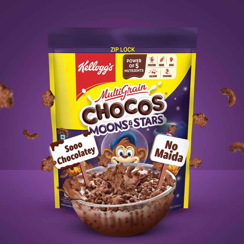 Kellogg's Multigrain Chocos Moons & Stars Kellogg's Multigrain Chocos Moons & Stars