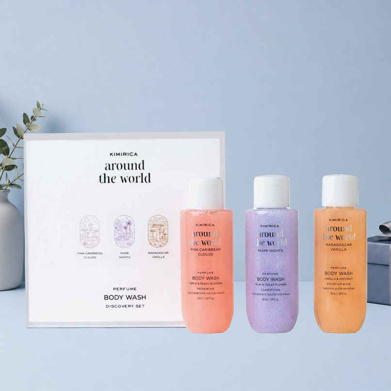 Kimirica Around the World Perfume Body Wash Discovery Set Kimirica Around the World Perfume Body Wash Discovery Set