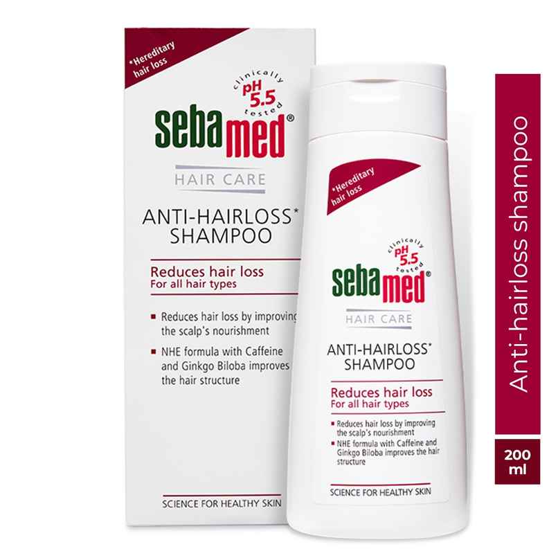 Sebamed Anti- Hairloss Shampoo | pH 5.5 | Reduces Hairloss