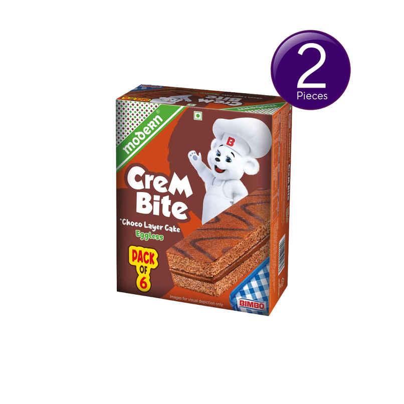 Modern Crembite Choco Layer Cake 6 in 1 Pack Combo