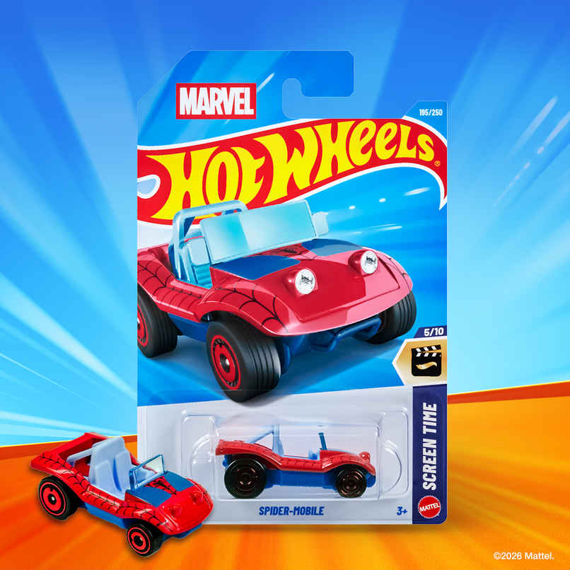 Hot Wheels Worldwide Basic Car | HW Spider Mobile | Toy Car for Kids & Collectors Hot Wheels Worldwide Basic Car | HW Spider Mobile | Toy Car for Kids & Collectors