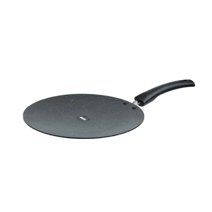 BAY6 Aluminium Nonstick Concave Roti Tawa (3mm) 27 cm - Grey BAY6 Aluminium Nonstick Concave Roti Tawa (3mm) 27 cm - Grey