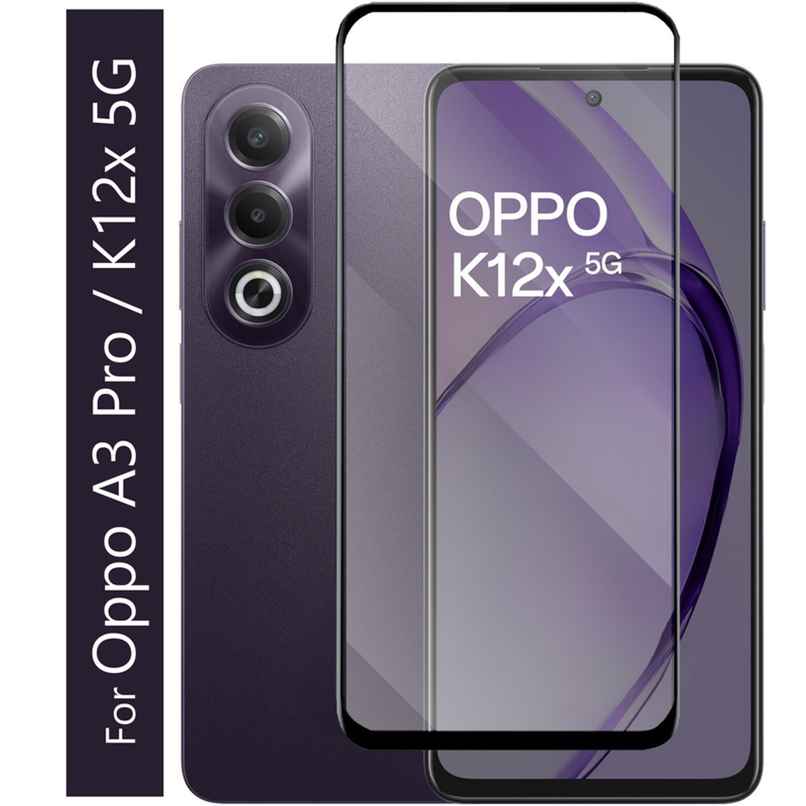 Kwine Case Oppo A3 Pro / K12X 5G Tempered Glass Screen Protector