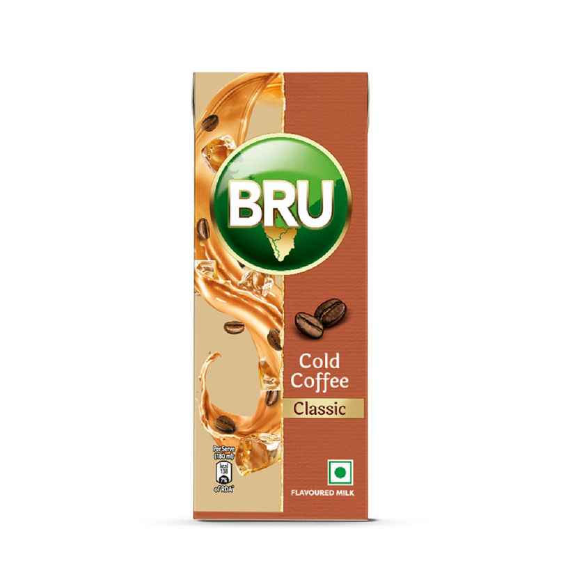 BRU Classic Cold Coffee Tetra Pack BRU Classic Cold Coffee Tetra Pack