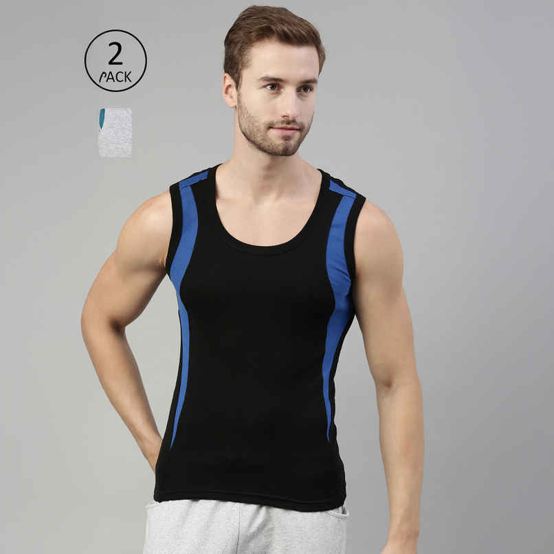 Dixcy Scott Originals Men's Bold Gym Vest | Set Of 2 | Assorted - M