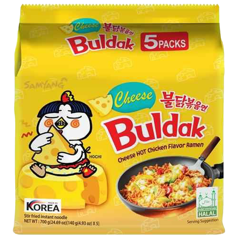 Samyang Cheese Hot Chicken Flavor Ramen Non-Veg Samyang Cheese Hot Chicken Flavor Ramen Non-Veg