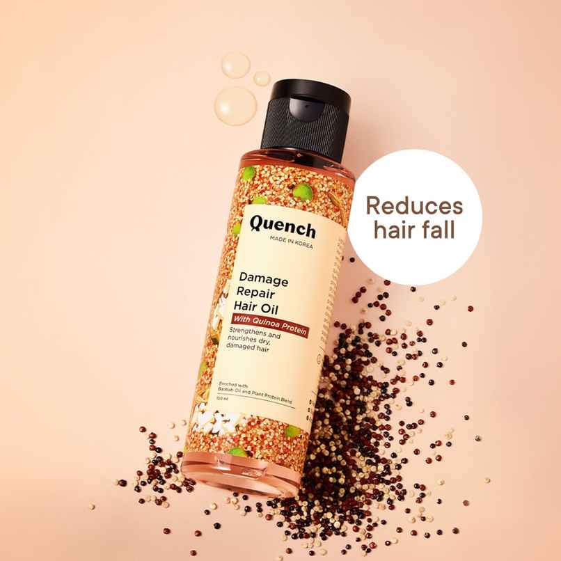 Quench Damage Repair Hair Oil | With Quinoa Protein