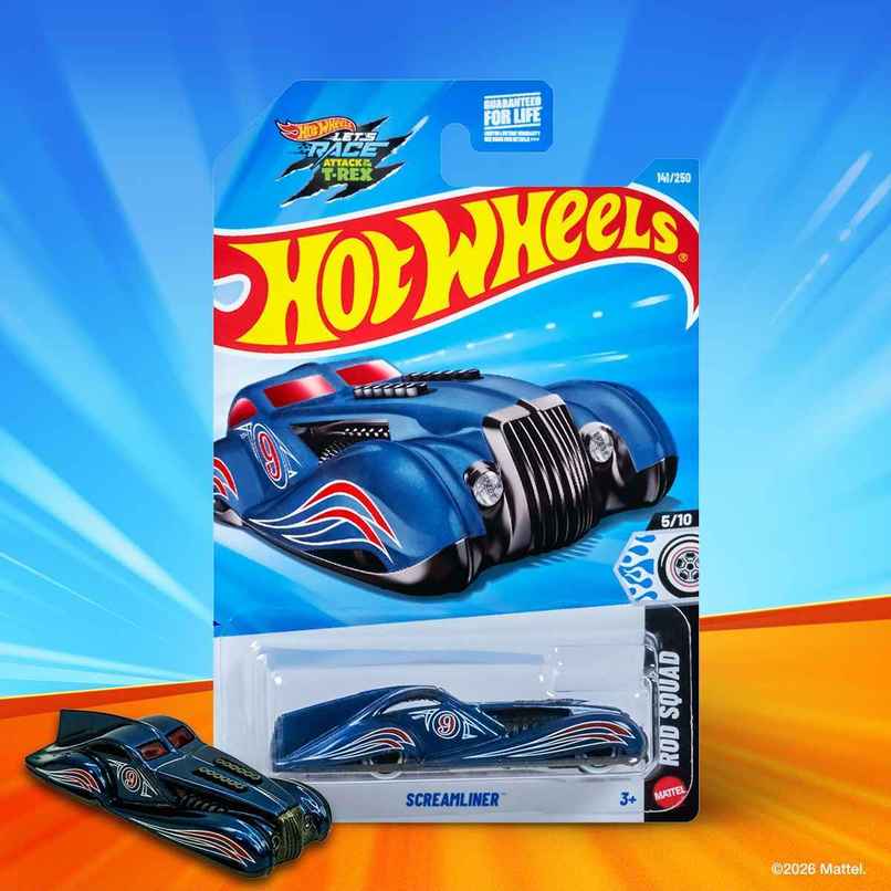 Hot Wheels Worldwide Basic Car HW Screamliner Toy Car for Kids Collectors