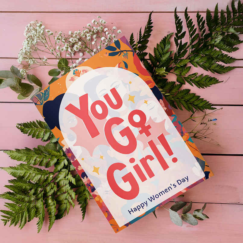 You Go Girl Card | Mad Over Print