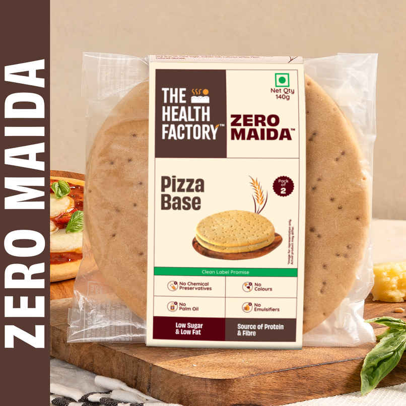 The Health Factory Pizza Base | Zero Maida | Whole Wheat Pizza The Health Factory Pizza Base | Zero Maida | Whole Wheat Pizza