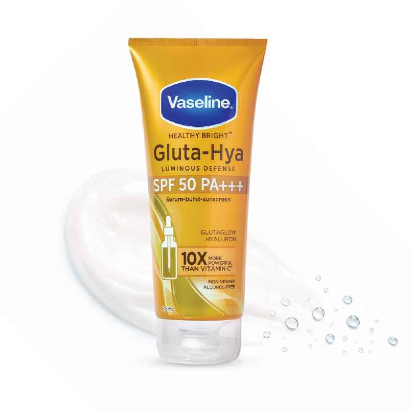 Vaseline Gluta Hya - Antioxidant Spf 50 Pa+++ Sunscreen |Glutathione & Hyaluronic Acid Vaseline Gluta Hya - Antioxidant Spf 50 Pa+++ Sunscreen |Glutathione & Hyaluronic Acid