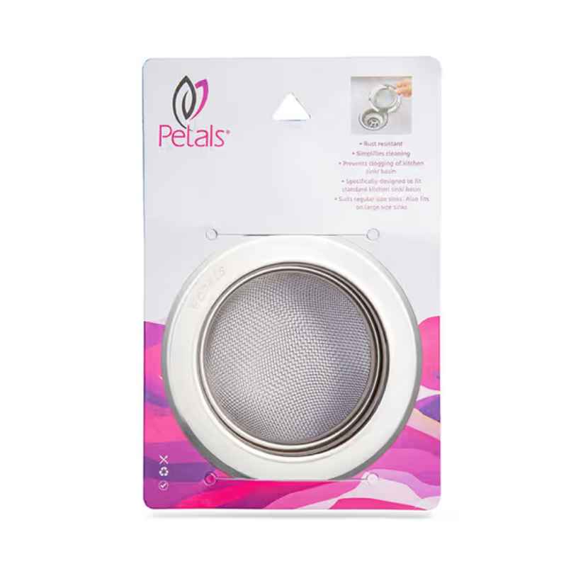 Petals Stainless Steel Sink Drainer/Strainer/Sink Jali/Filter | 11 cm diameter