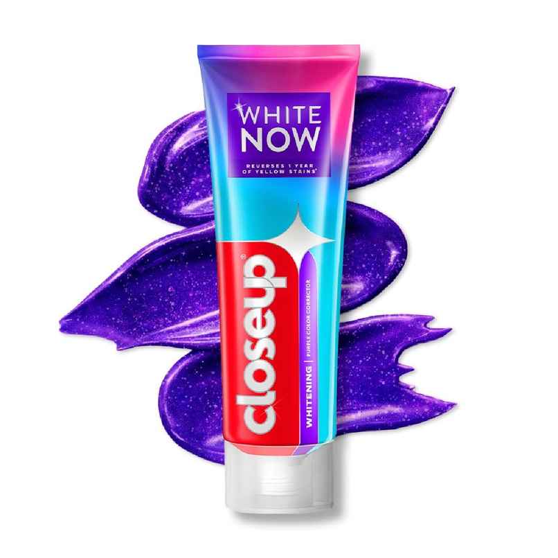 Closeup White Now - Purple Color Corrector Toothpaste