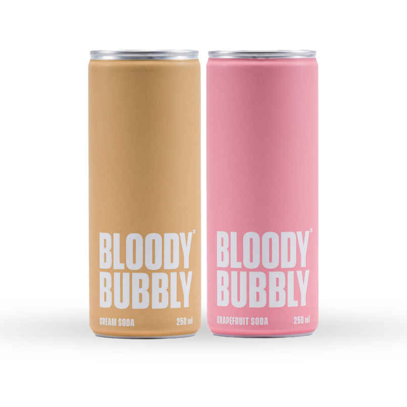 Bloody Bubbly Cream Soda (250ml) & Bloody Bubbly Grapefruit Soda (250ml) Combo