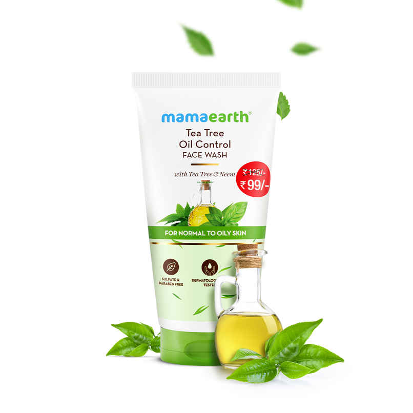 Mamaearth Tea Tree Oil Control Face Wash Mamaearth Tea Tree Oil Control Face Wash