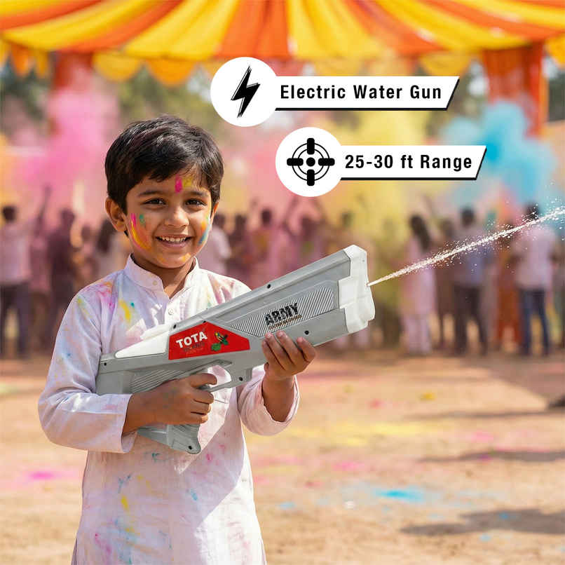 Tota Army Electric Water Gun Holi Pichkar Tota Army Electric Water Gun Holi Pichkar