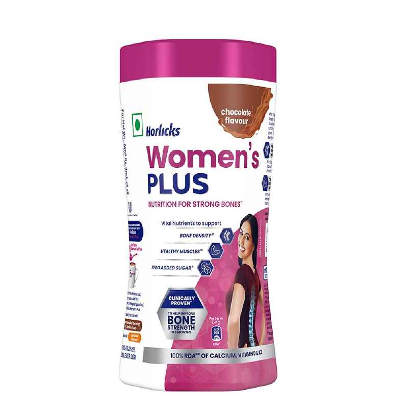 Horlicks Women's Plus Chocolate Drink Mix